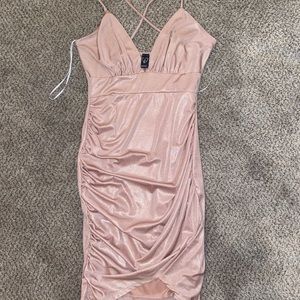 Pink Bodycon Dress Mini